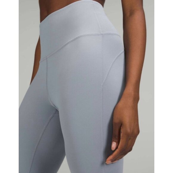 Lululemon Groove Super-High-Rise Flared Pant Nulu Chambray - Picture 3 of 11